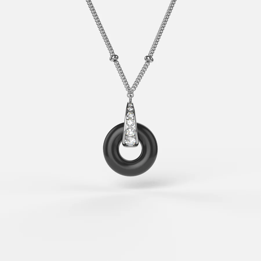 SILVER SOHO NECKLACE