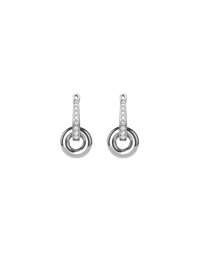 SILVER SOHO EARRINGS