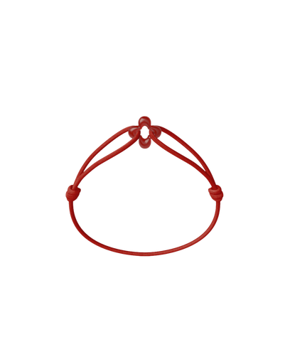 MINI RED CLOVER BRACELET
